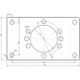 SILNIK HYDRAULICZNY GRUPA 3 BMS 80cm3 810 obr + MOCOWANIE + TULEJA